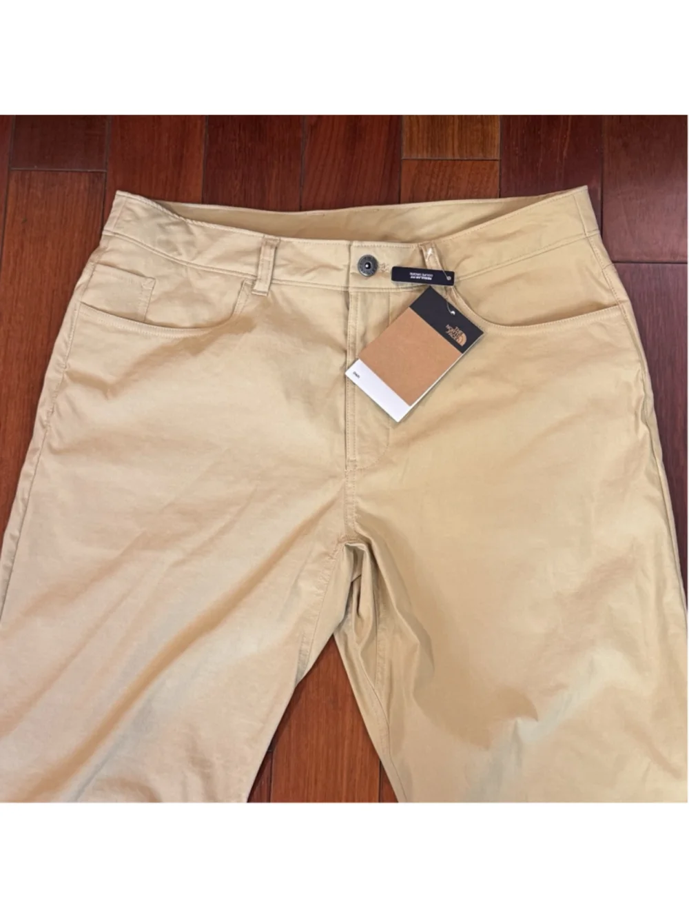 NWT The North Face Sprag 5 Pocket Pants Size:34x 30.5 Khaki Mens